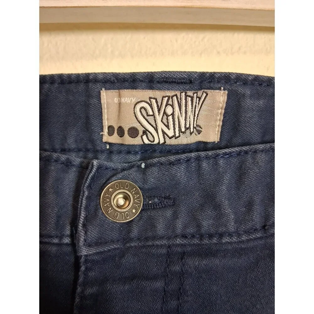 Old Navy Skinny Denim Blue Jeans Girls Size 16 AF3